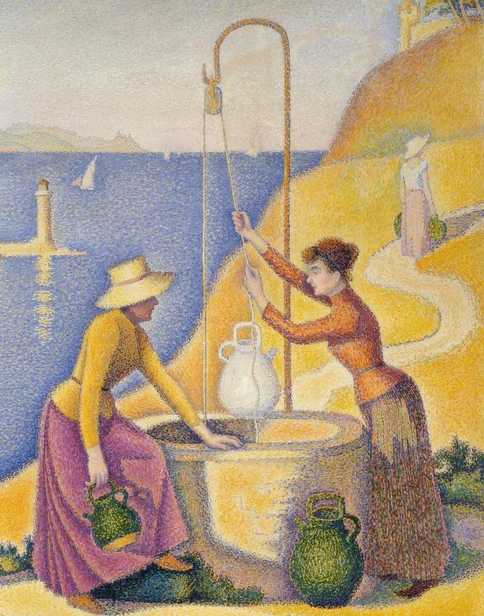 Kobiety przy studni (Opus 238) autorstwa Paul Signac