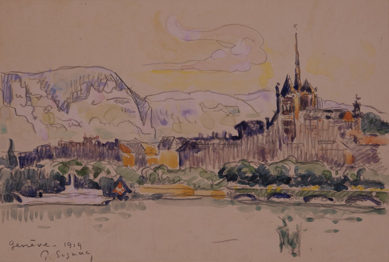 Genewa autorstwa Paul Signac
