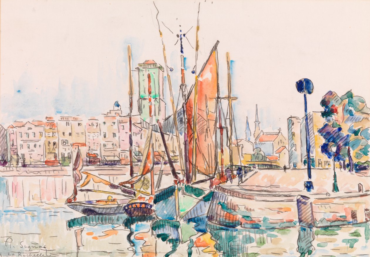 La Rochelle autorstwa Paul Signac
