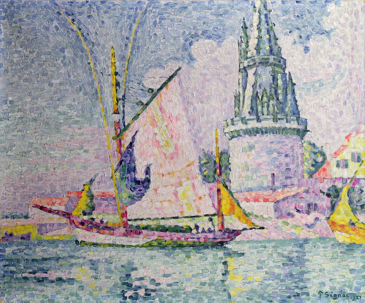 La Rochelle, wieża kwatermistrza autorstwa Paul Signac