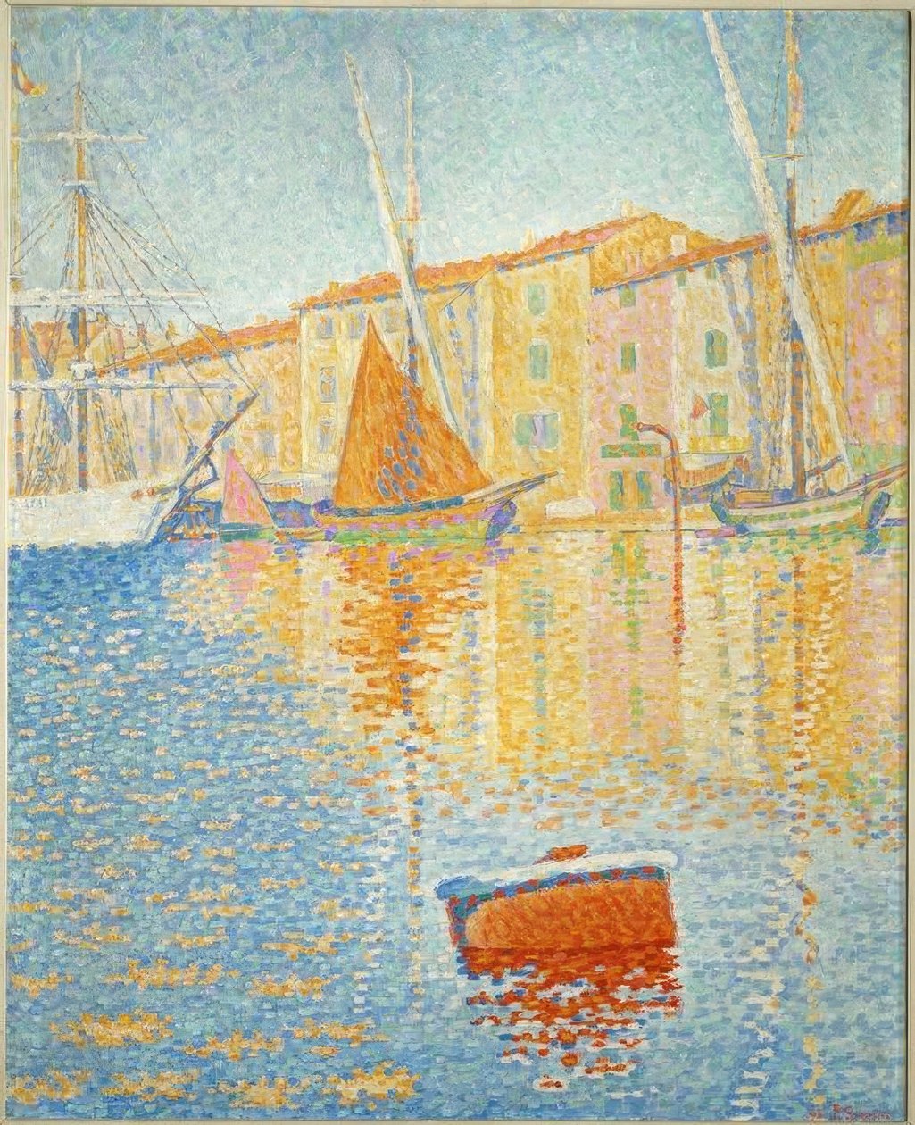 Czerwona boja autorstwa Paul Signac