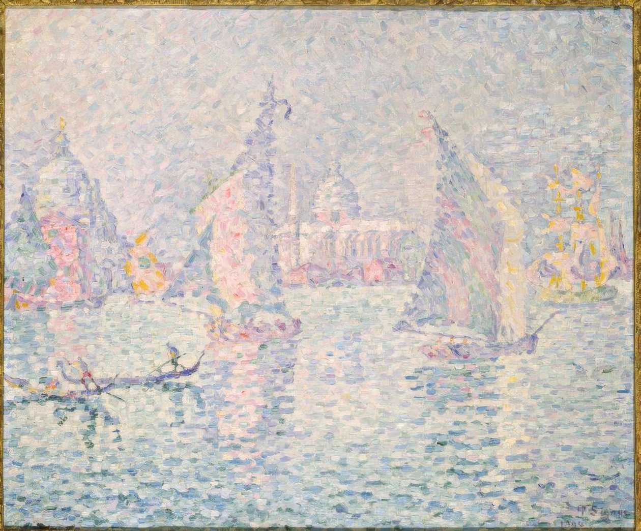 La brume verte, Venise autorstwa Paul Signac