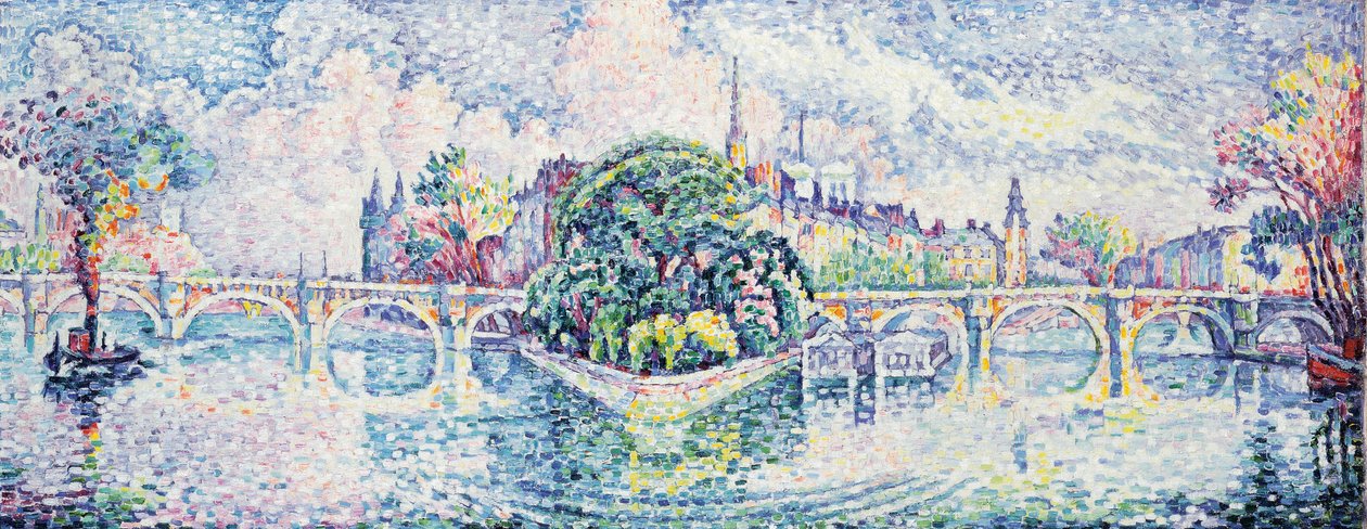 Ogród Vert-Galant, ok. 1930 r. 1928 autorstwa Paul Signac