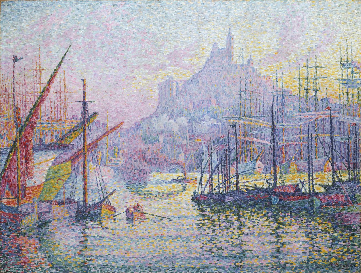 Notre-Dame-de-la-Garde (La Bonne-Mère), Marsylia, 1905-6 autorstwa Paul Signac