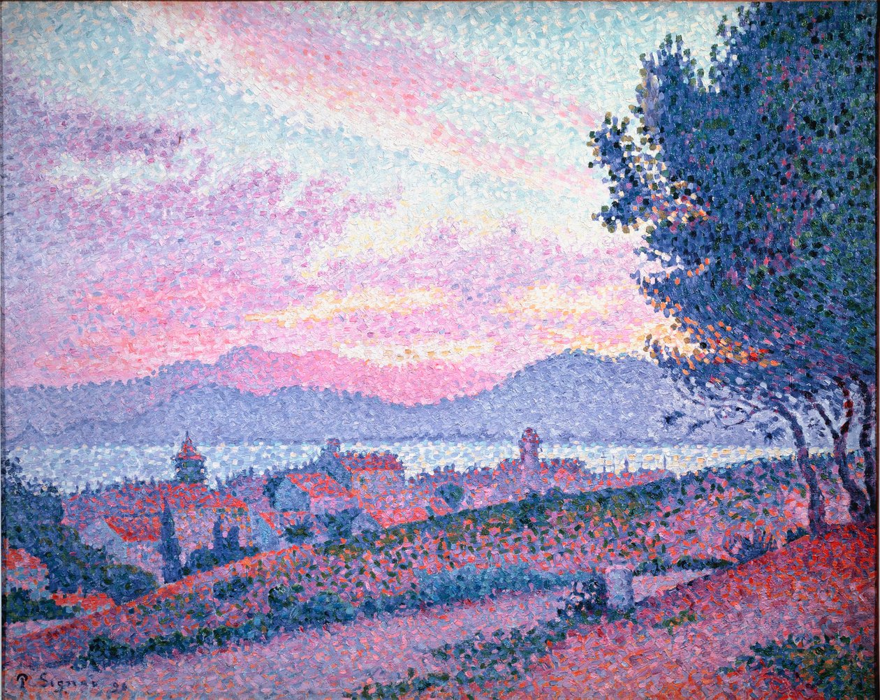 Saint Tropez (1863-1935) autorstwa Paul Signac