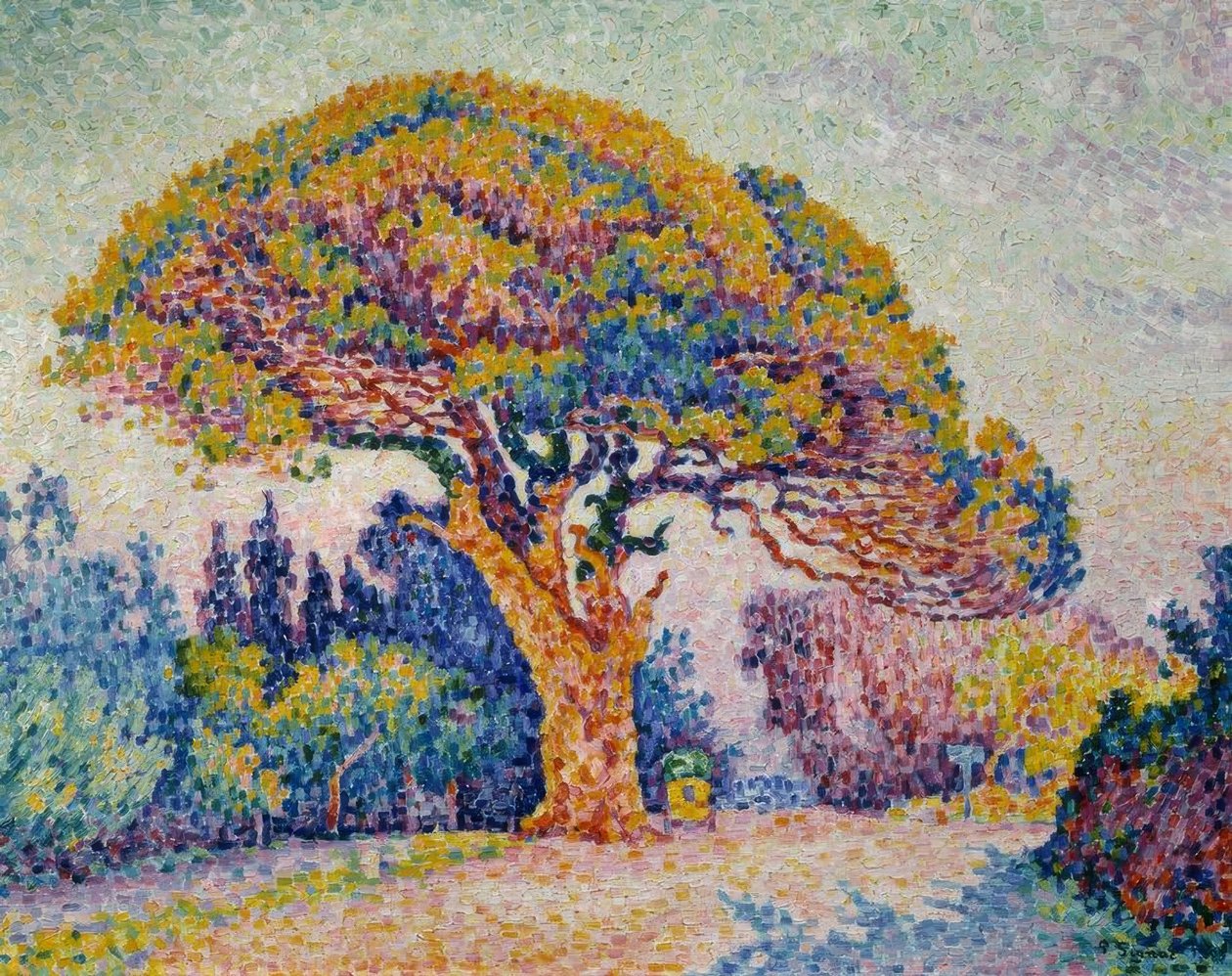 Signac, sosna Bertaud autorstwa Paul Signac