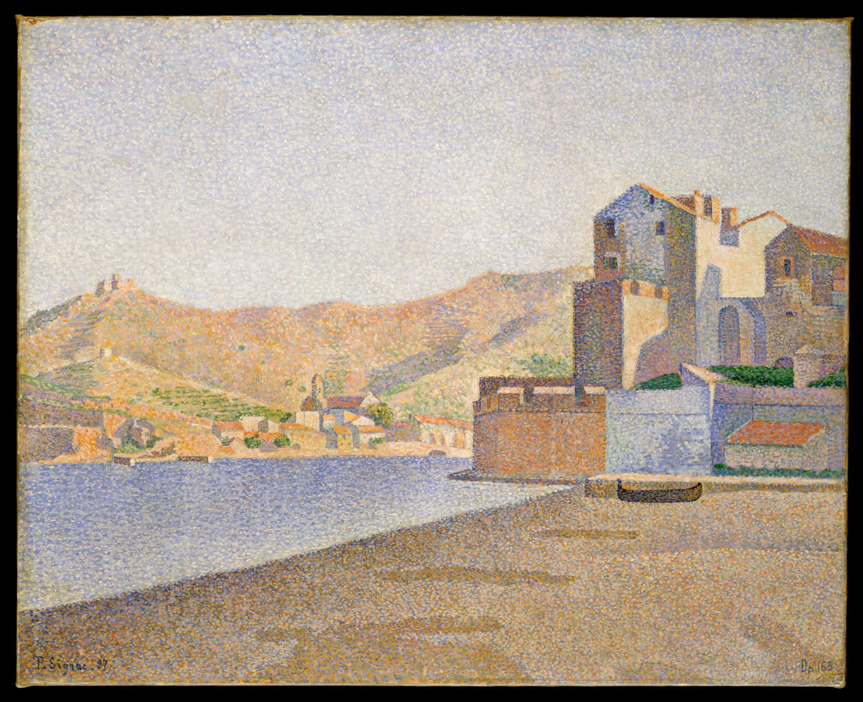 Plaża miejska, Collioure, opus 165 autorstwa Paul Signac