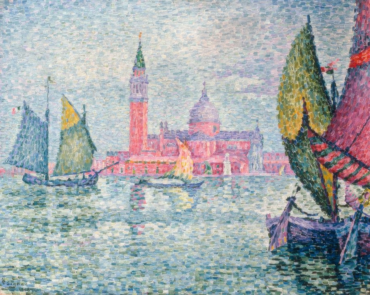 Wenecja, św autorstwa Paul Signac