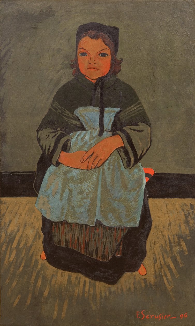 Bretonka, Marie Francisaille, 1896. autorstwa Paul Sérusier