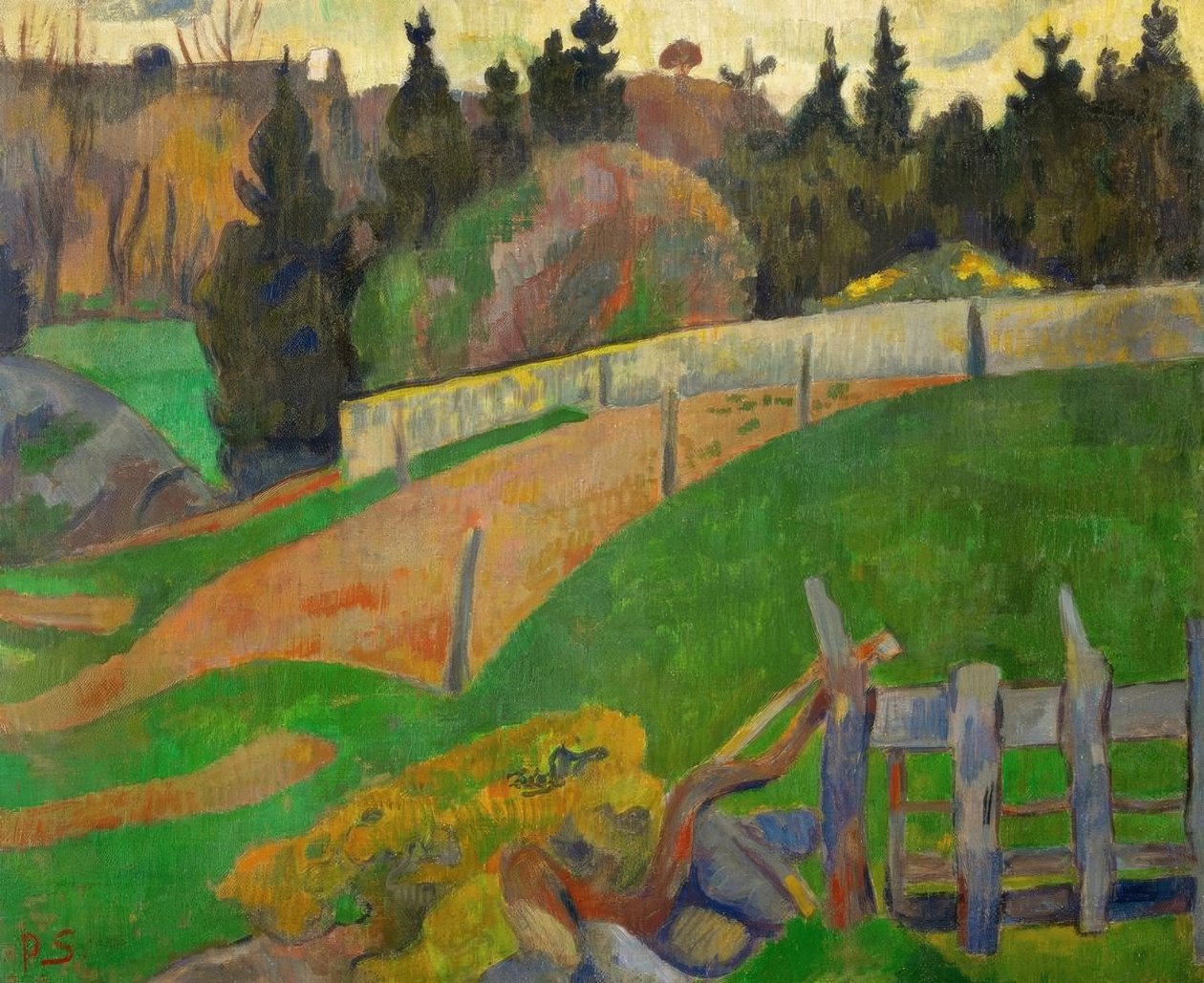 Bariera autorstwa Paul Sérusier
