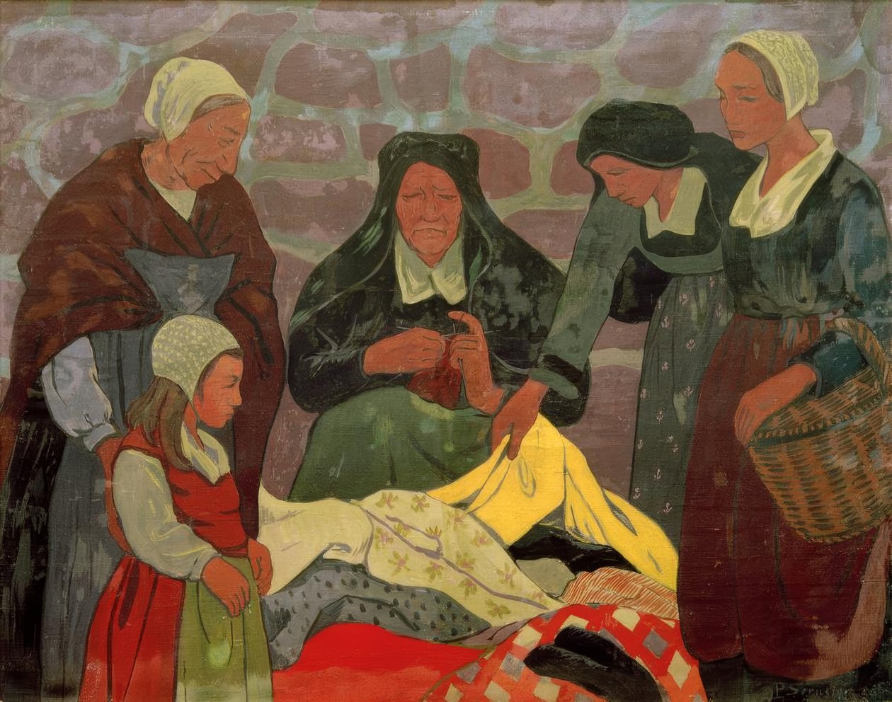 Kupiec sukna autorstwa Paul Sérusier