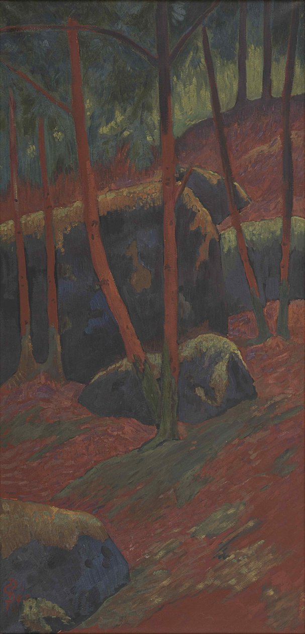 Czerwony Las, ok. 1930 1895. autorstwa Paul Sérusier