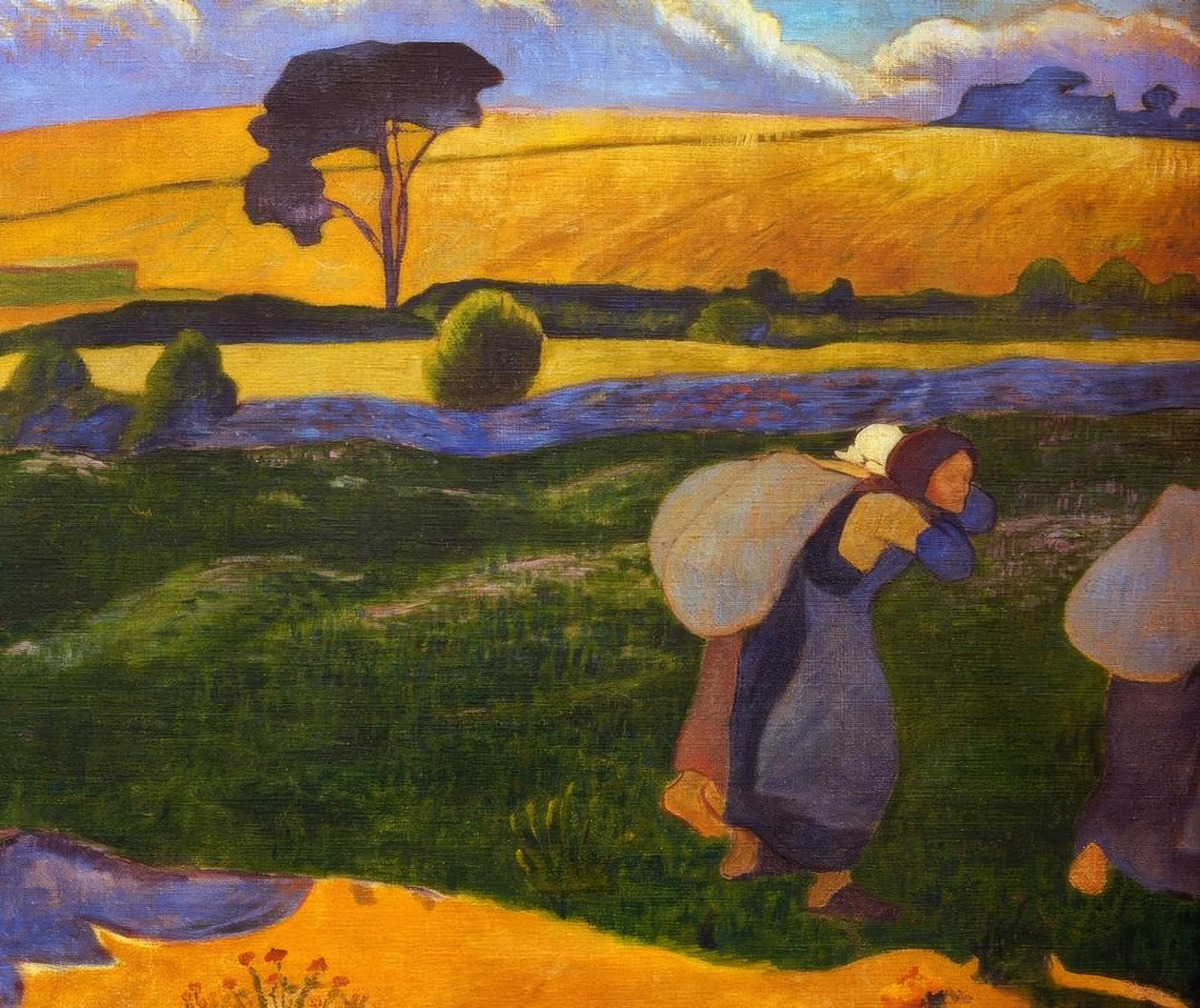 Praczki w Bellangenet autorstwa Paul Sérusier