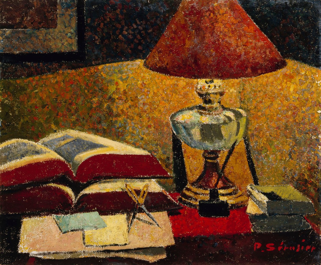 Pod lampą, 1906. autorstwa Paul Sérusier