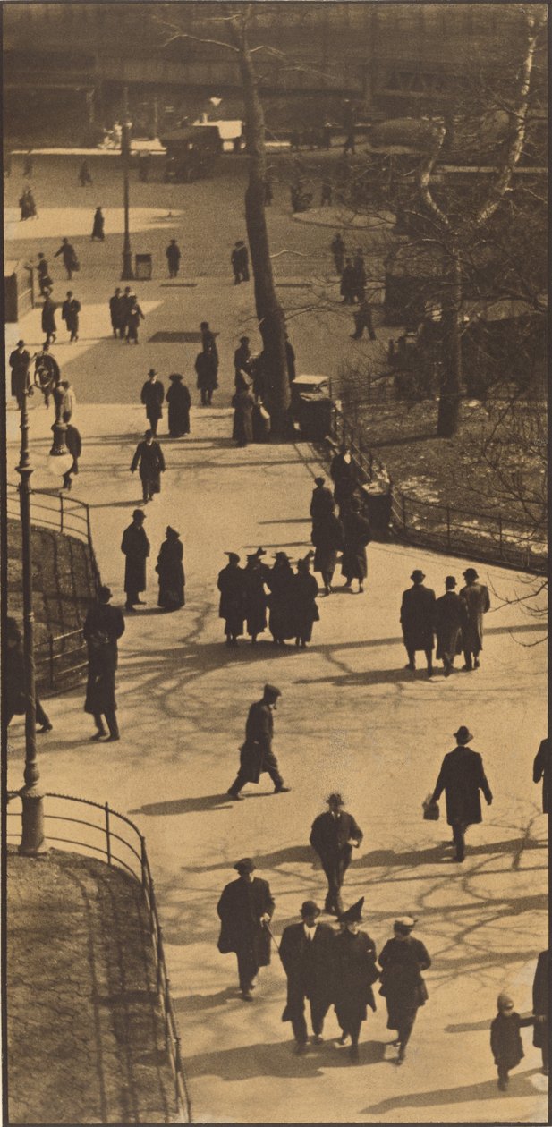 City Hall Park, Nowy Jork autorstwa Paul Strand