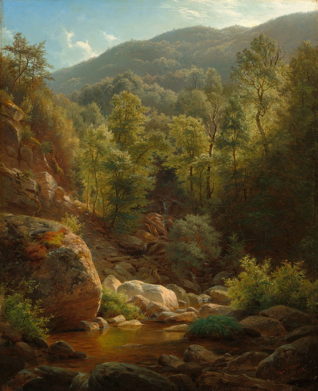 Scena w Catskills autorstwa Paul Weber