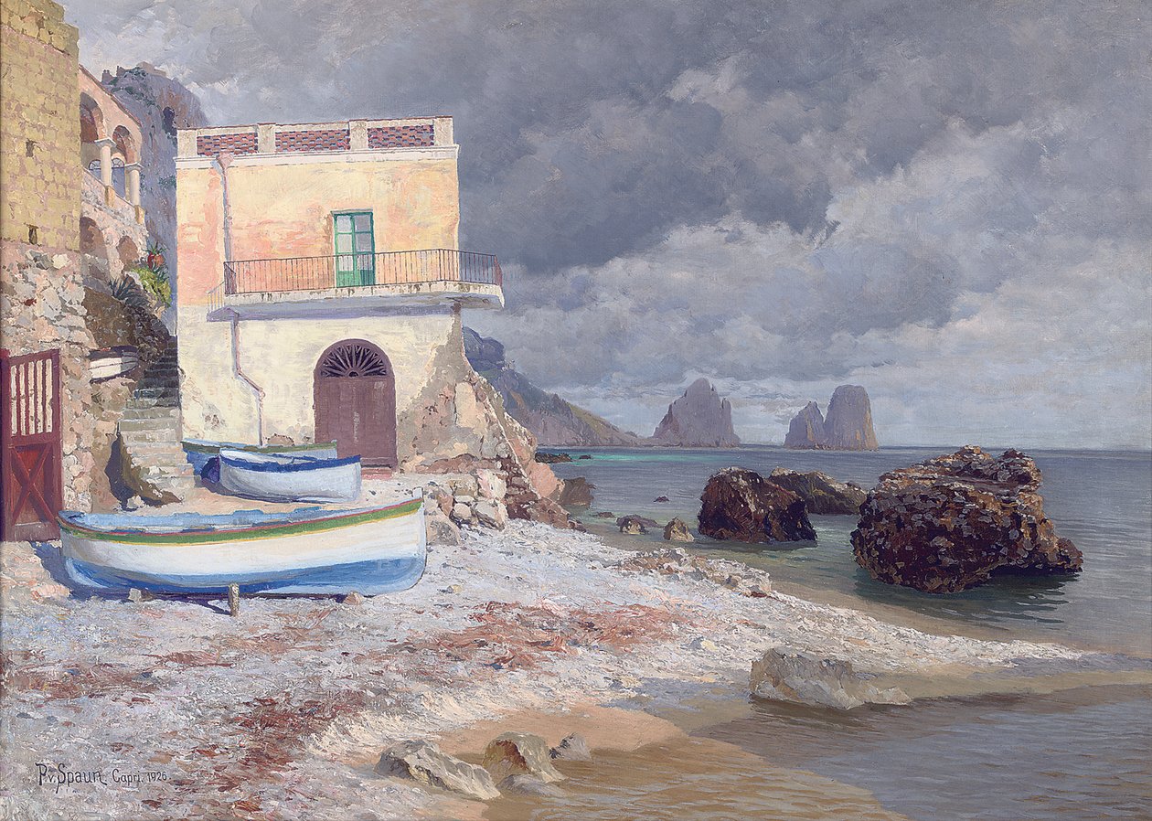 Willa Capri autorstwa Paul von Spaun