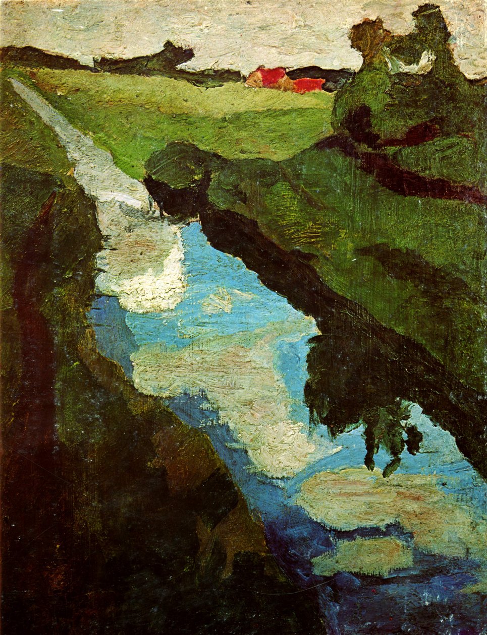 Moorgraben autorstwa Paula Modersohn Becker