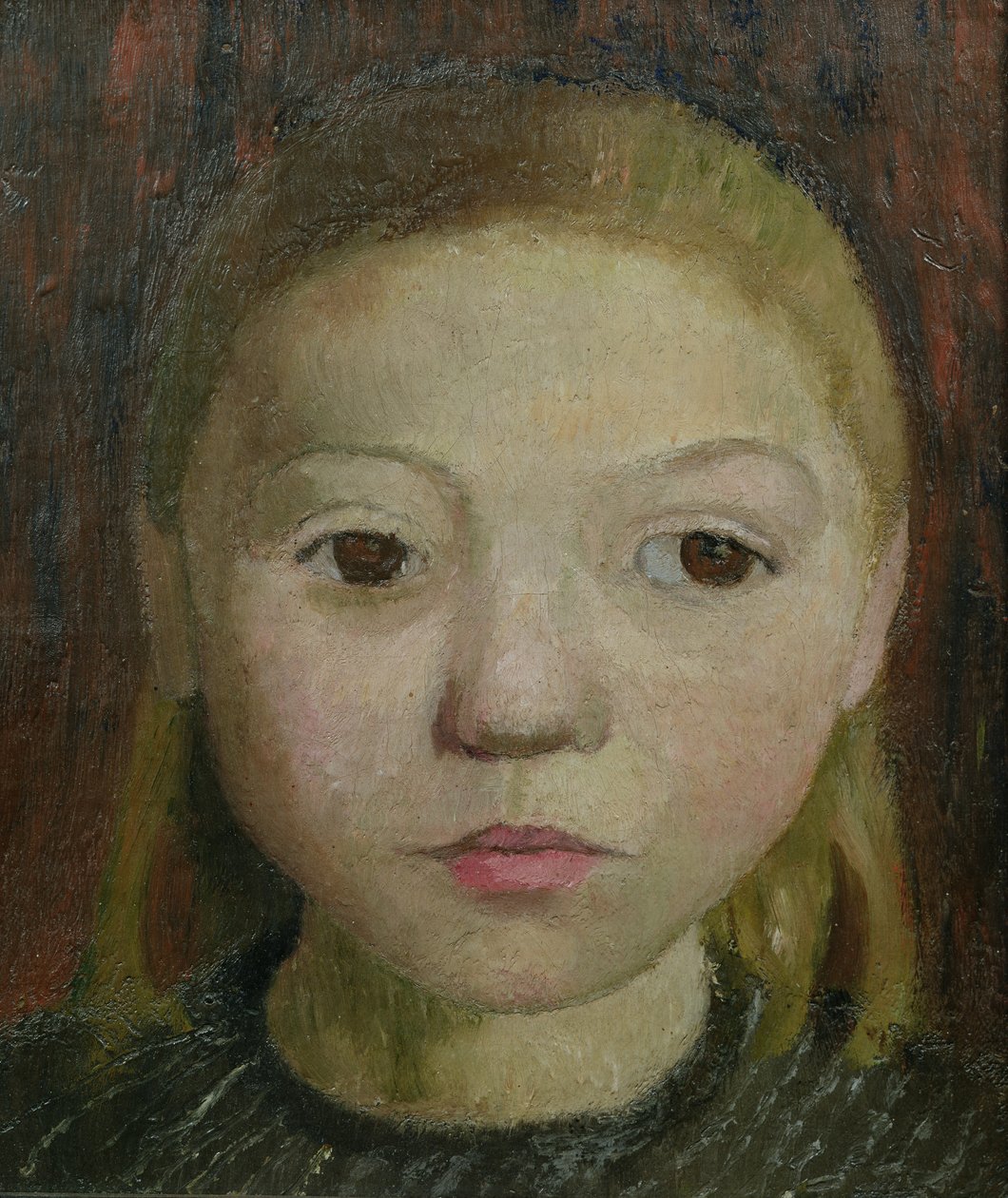 Głowa dziewczyny autorstwa Paula Modersohn Becker