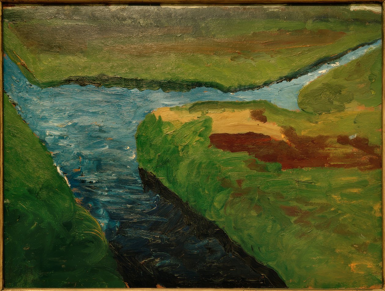 Moorgraben autorstwa Paula Modersohn Becker