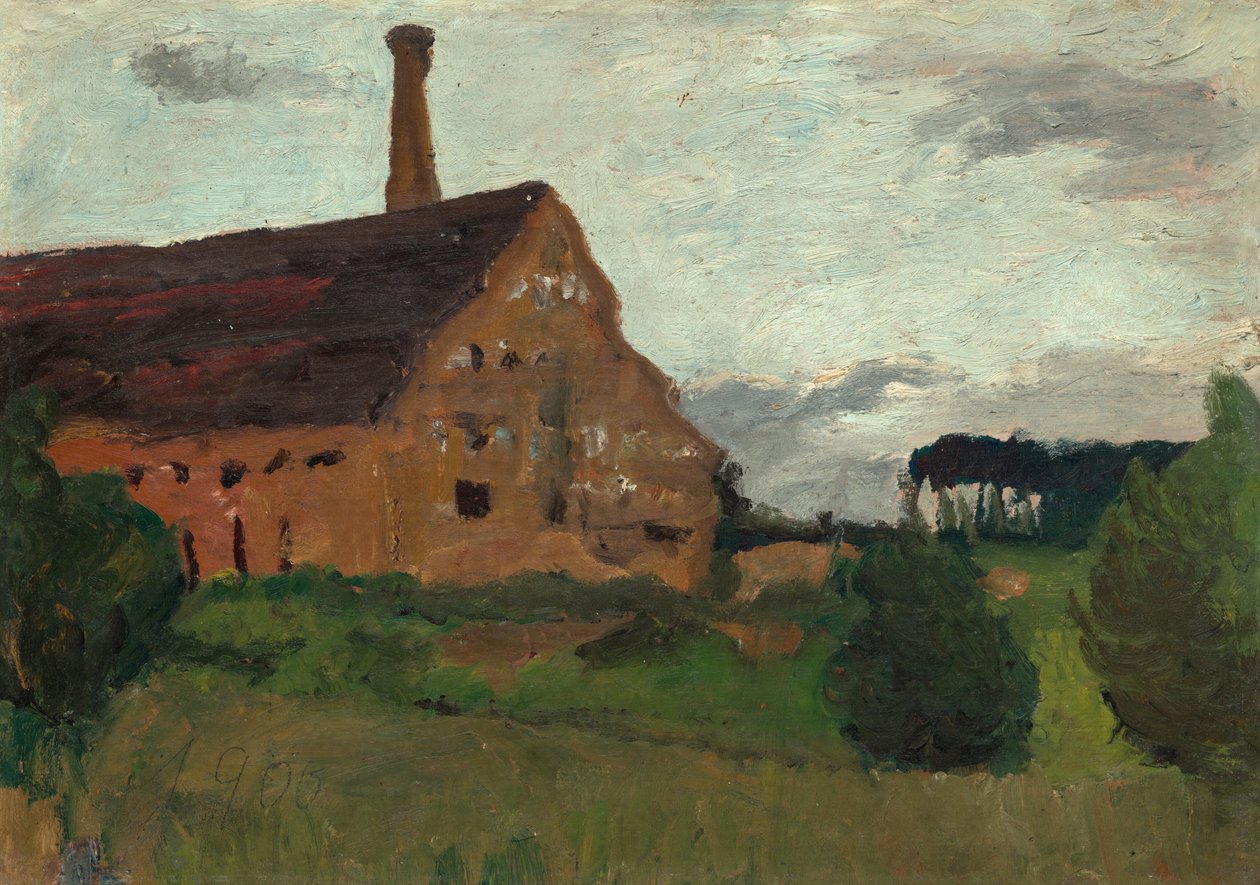 Stara Fabryka, 1900. autorstwa Paula Modersohn Becker