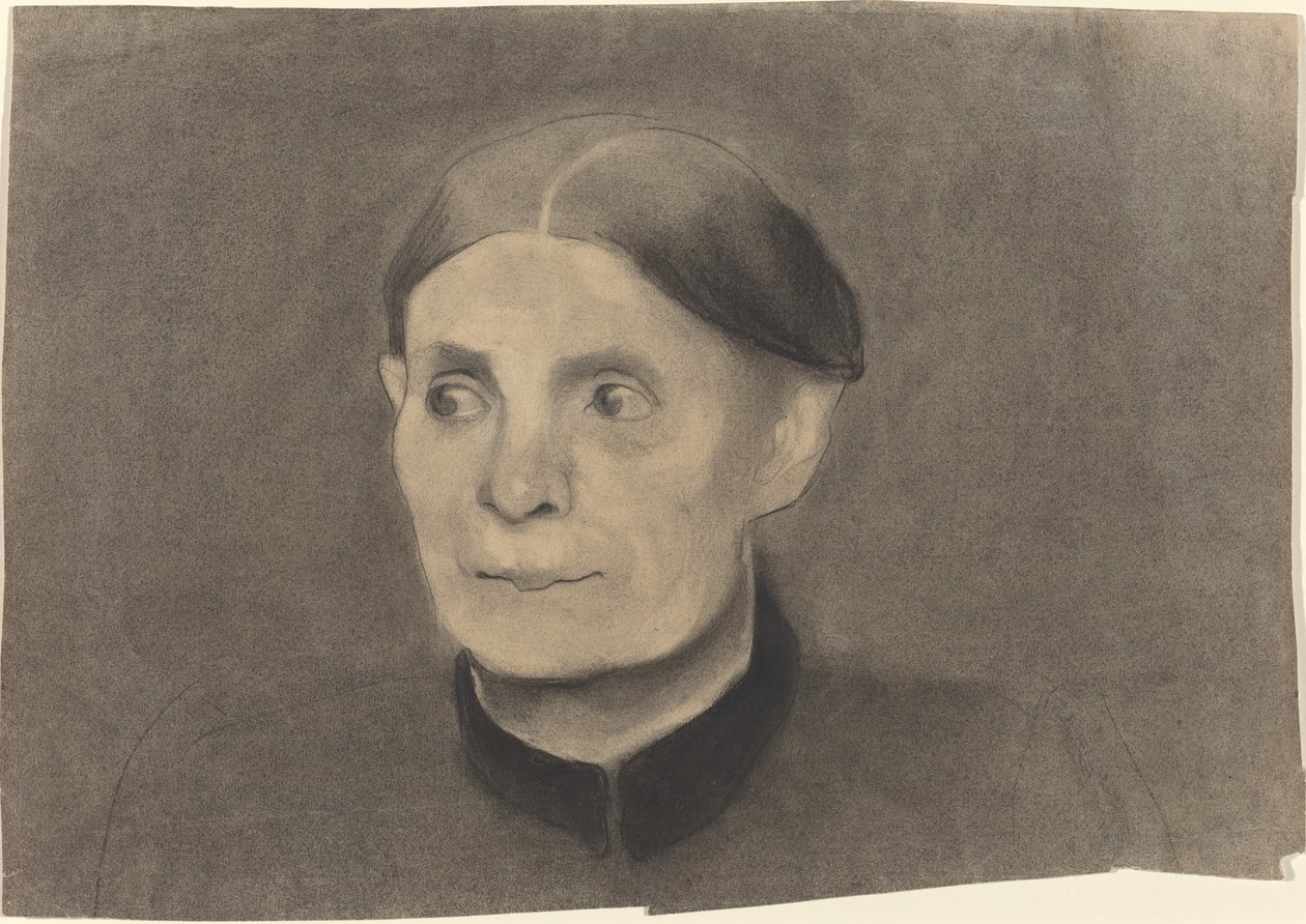 Portret kobiety autorstwa Paula Modersohn Becker