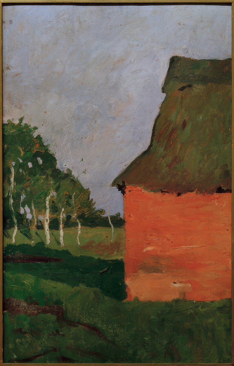 Red House autorstwa Paula Modersohn Becker