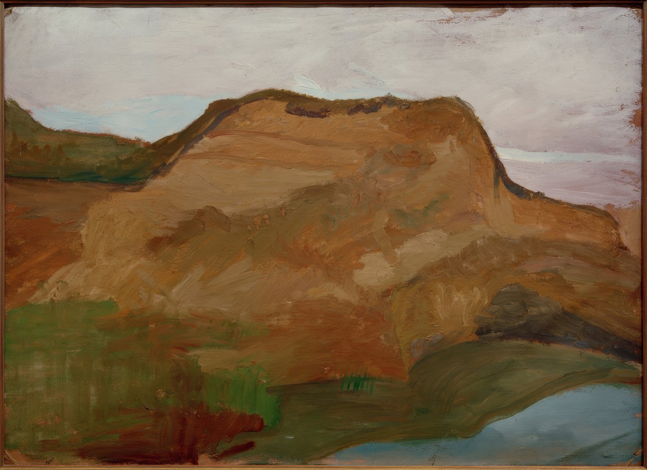 Piasek węglowy autorstwa Paula Modersohn Becker