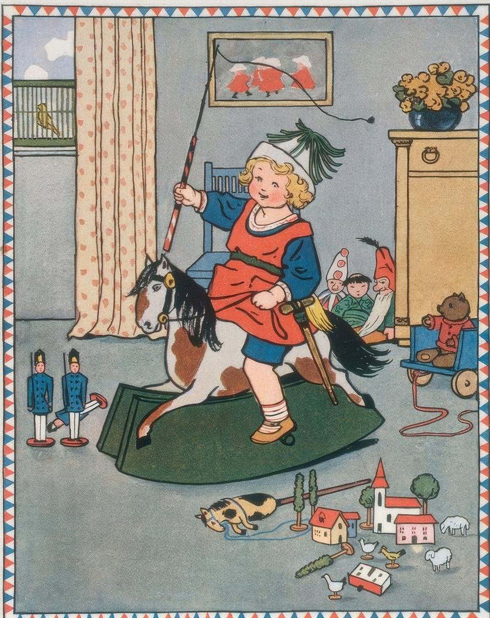 Podskakuj, podskakuj, podskakuj, koń, biegnij galopem autorstwa Pauli Ebner