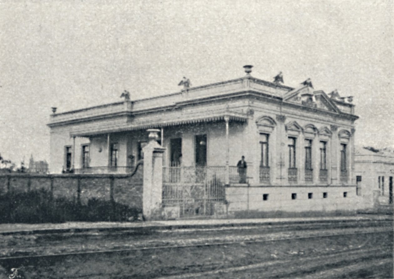 Campos Elyseos, 1895 autorstwa Paulo Kowalsky