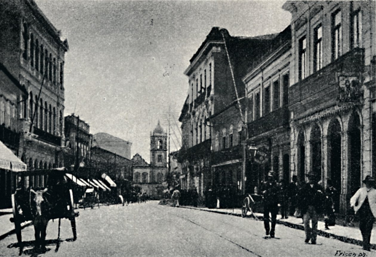 Ulica 15 Listopada, 1895 r. autorstwa Paulo Kowalsky