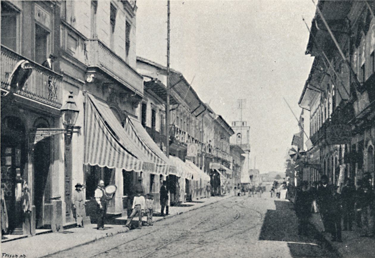 Rua Direita, 1895 autorstwa Paulo Kowalsky