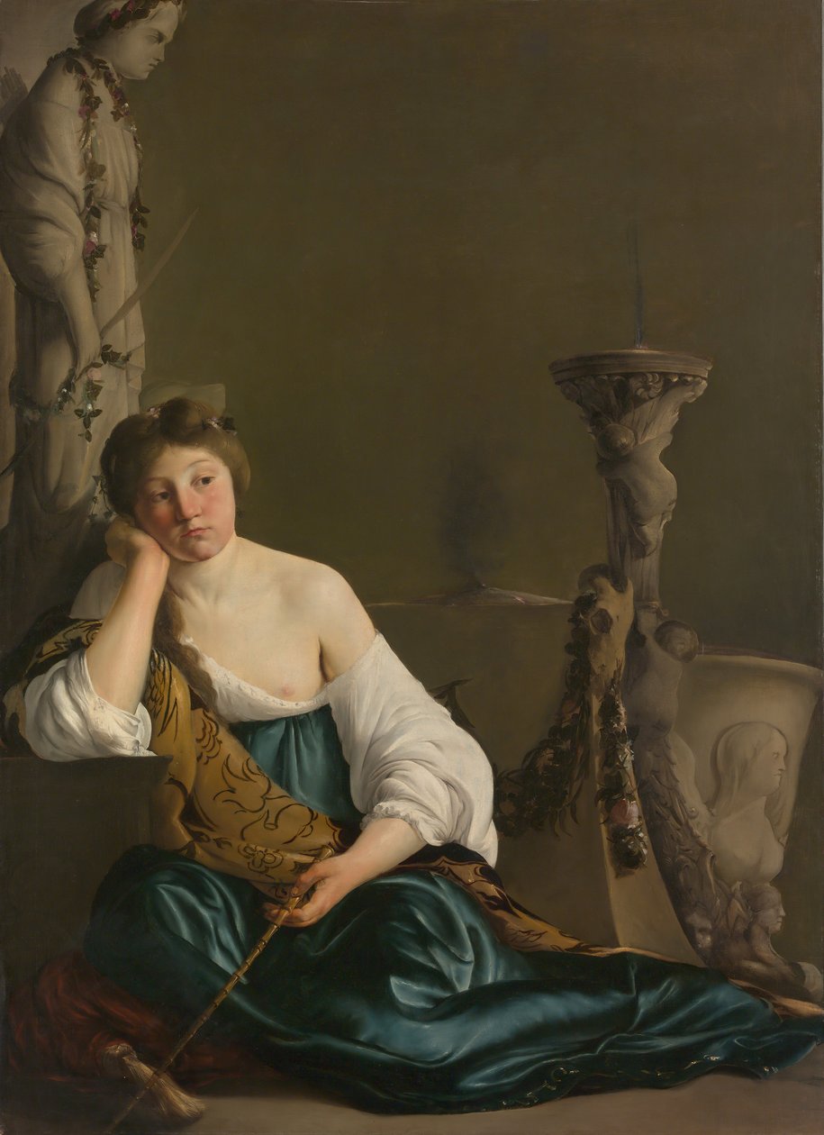 Rozczarowana Medea, ca. 1640. autorstwa Paulus Bor