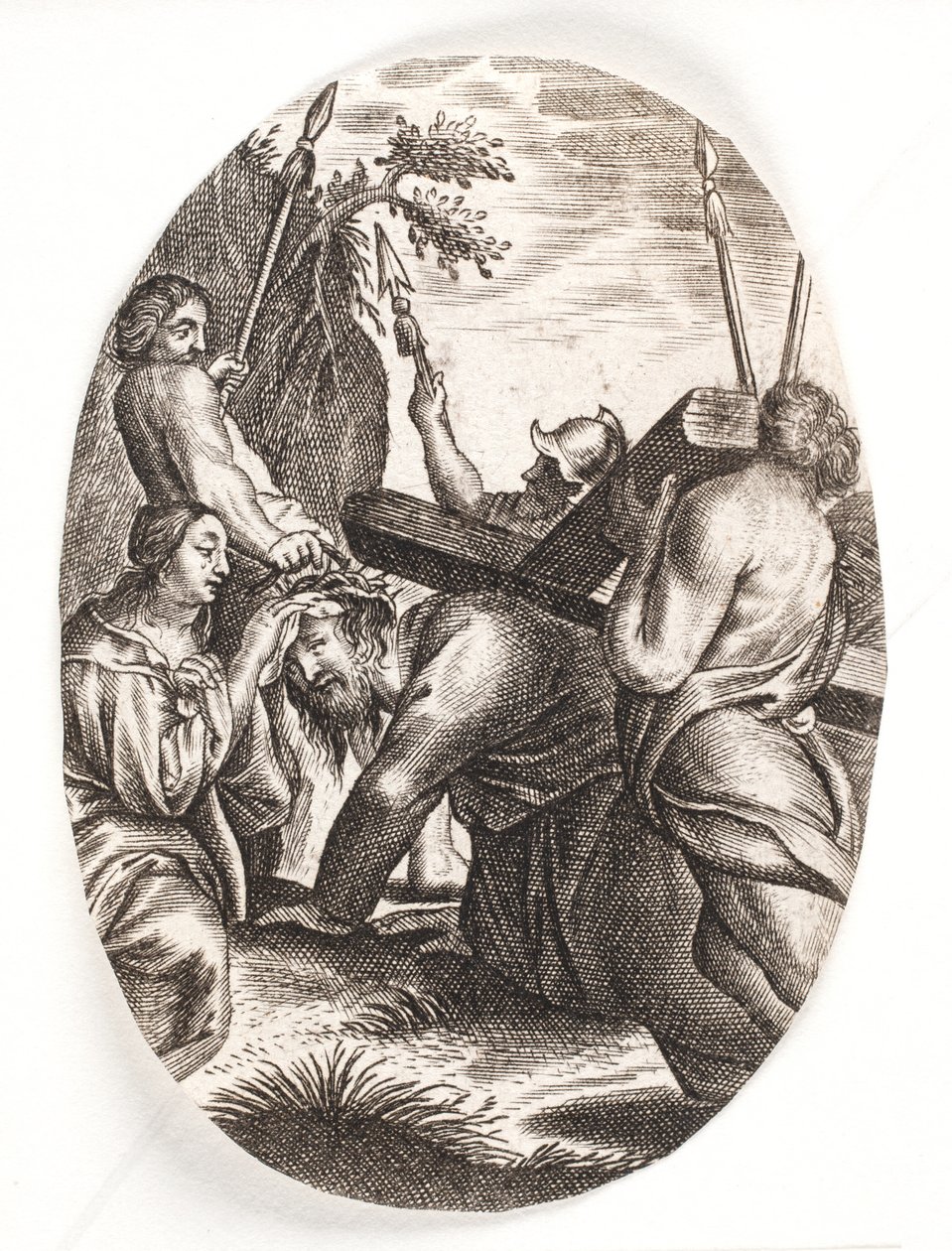 Chrystus niosący krzyż autorstwa Paulus Pontius