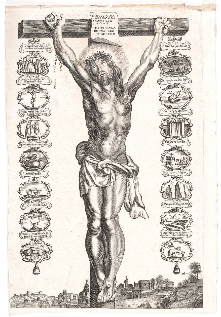 Chrystus na krzyżu autorstwa Paulus Pontius