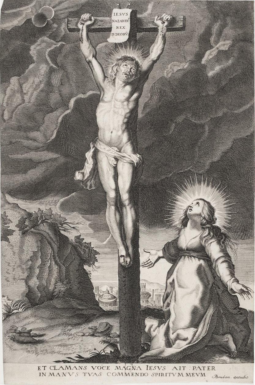 Chrystus na krzyżu autorstwa Paulus Pontius