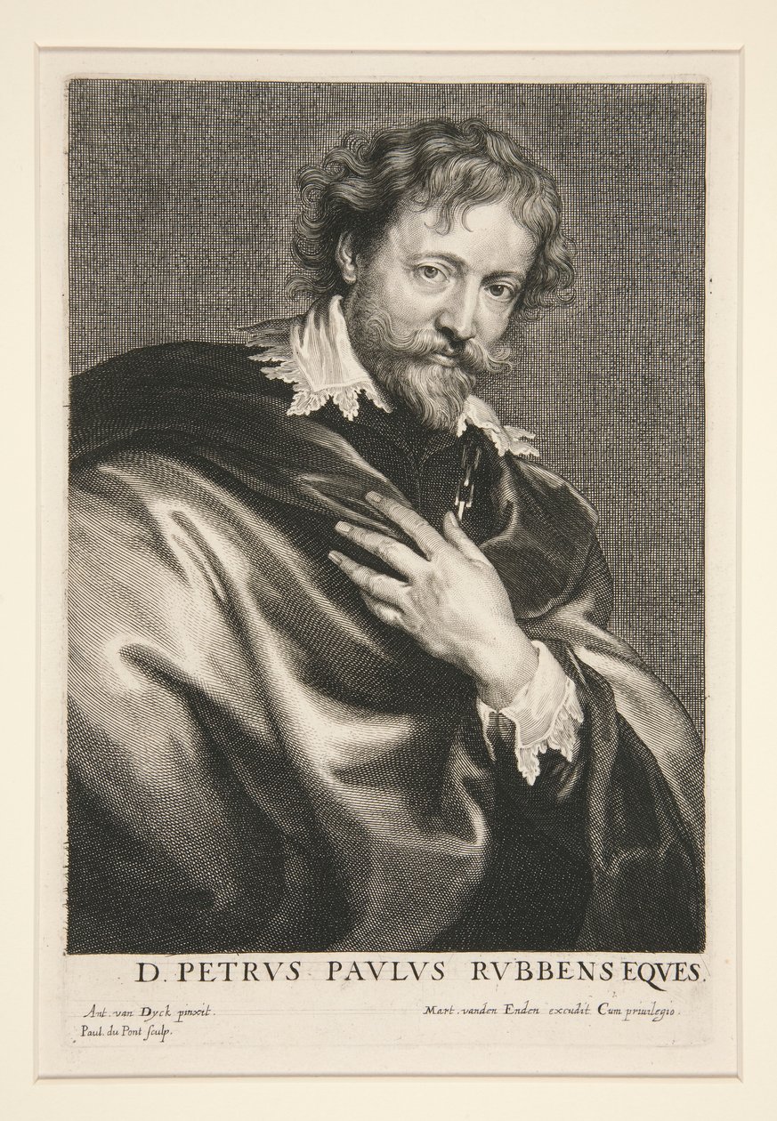Piotr Paweł Rubens (1577-1640) autorstwa Paulus Pontius