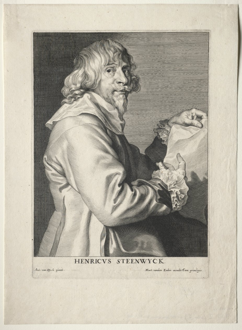 Portret Henri van Steenwycka autorstwa Paulus Pontius