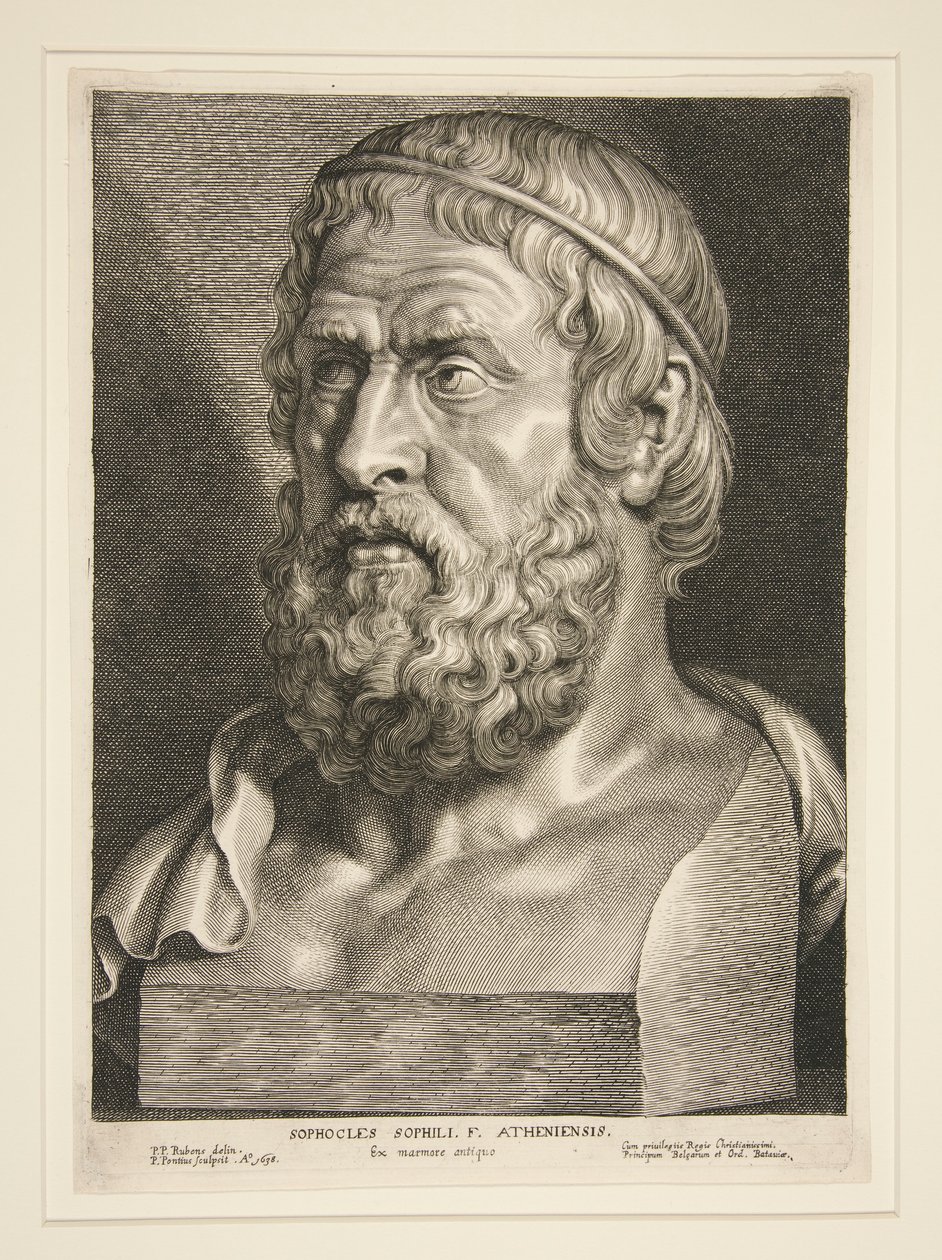 Sofokles autorstwa Paulus Pontius