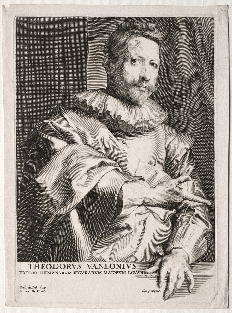 Teodora VanLoniusza. autorstwa Paulus Pontius