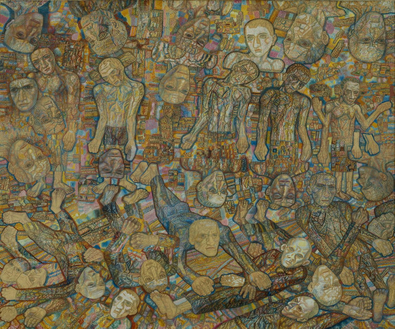 Kompozycja. Nalot, 1938 autorstwa Pavel Nikolayevich Filonov
