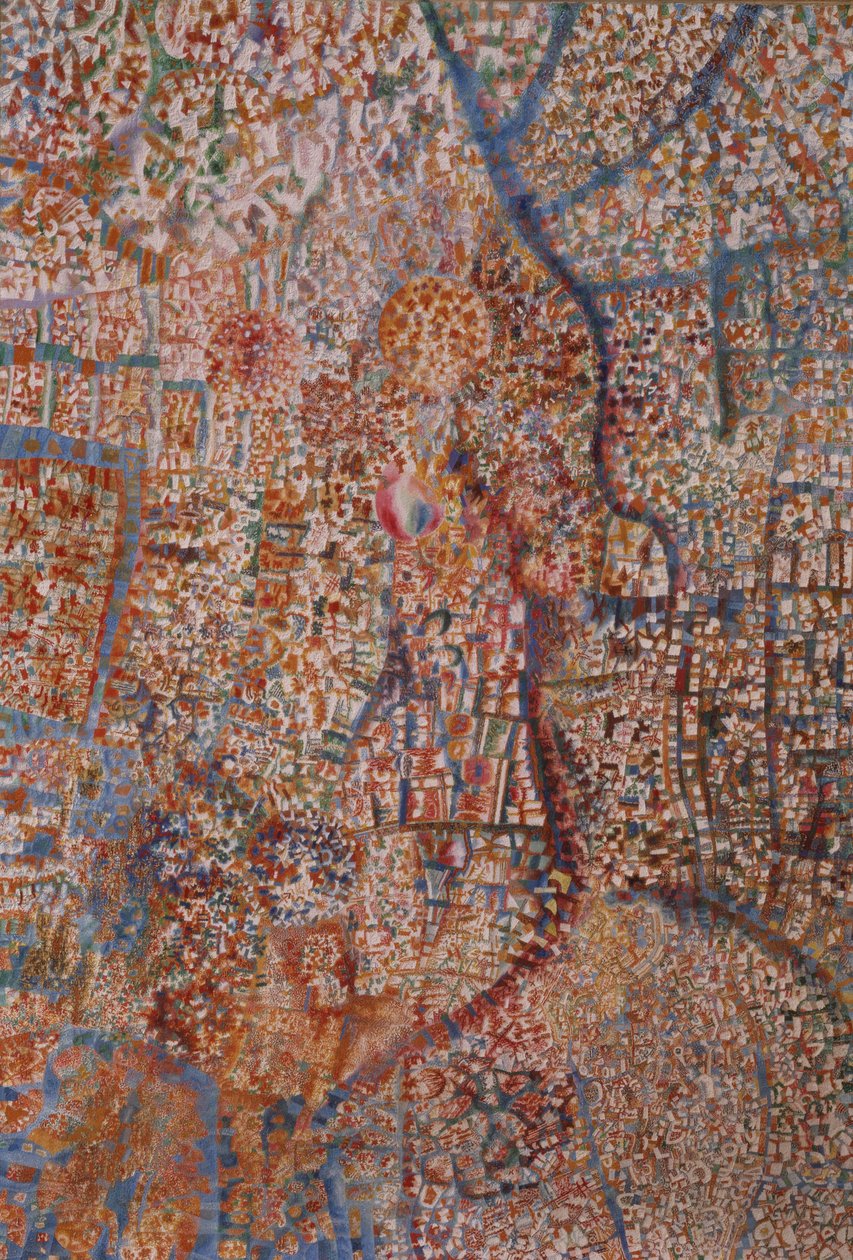 Formuła wiosny, 1927 autorstwa Pavel Nikolayevich Filonov