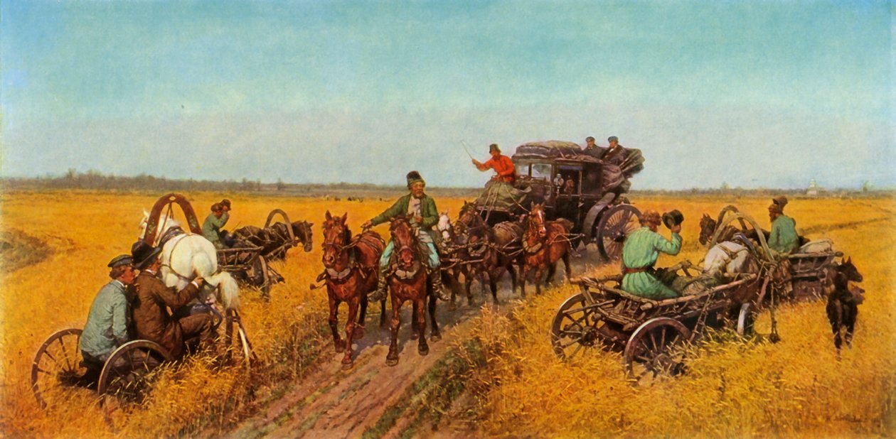 Wizyta w diecezji, 1885, 1965. autorstwa Pavel Osipovich Kovalevsky