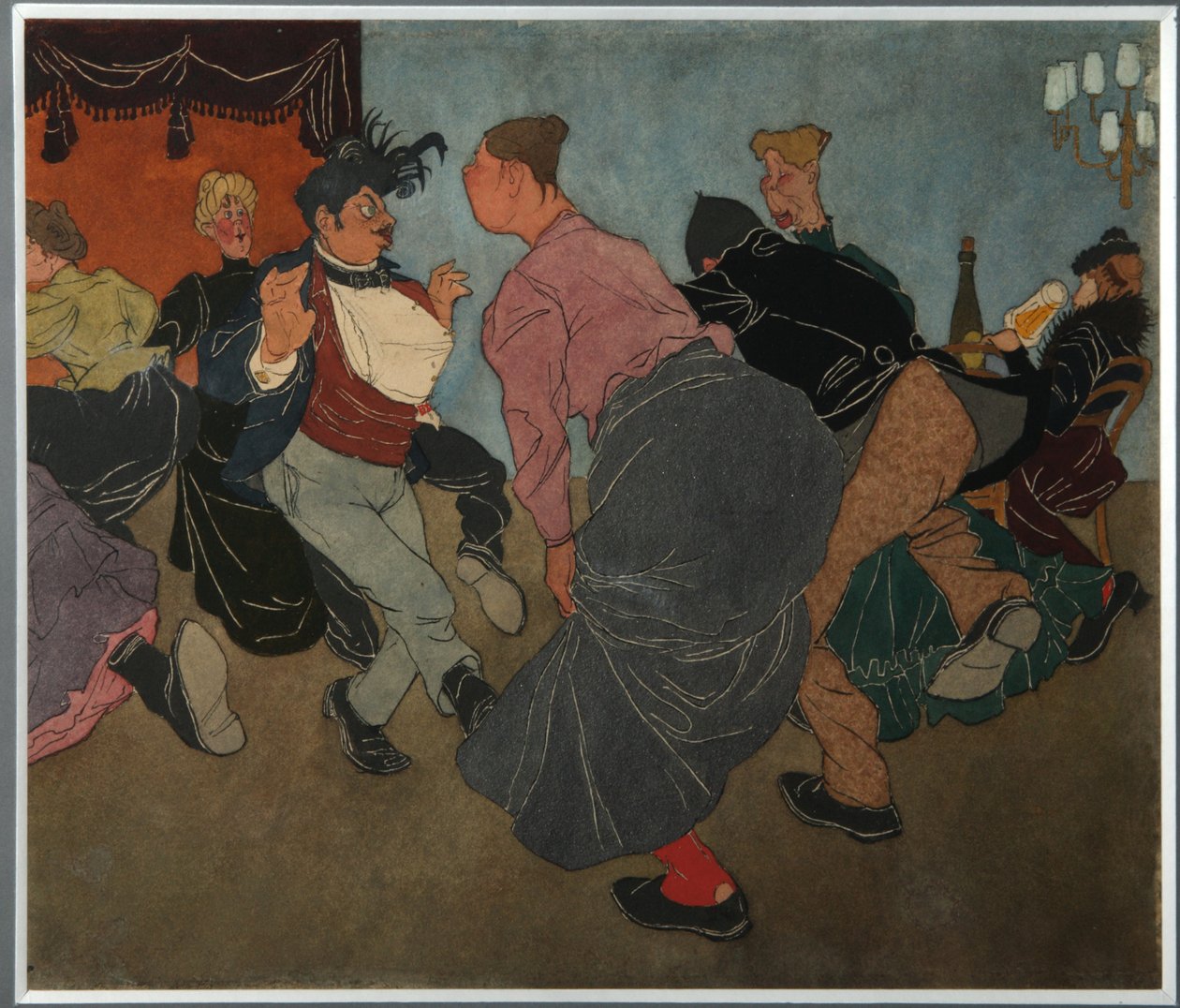 Kawiarnia autorstwa Pavel Yegorovich Shcherbov