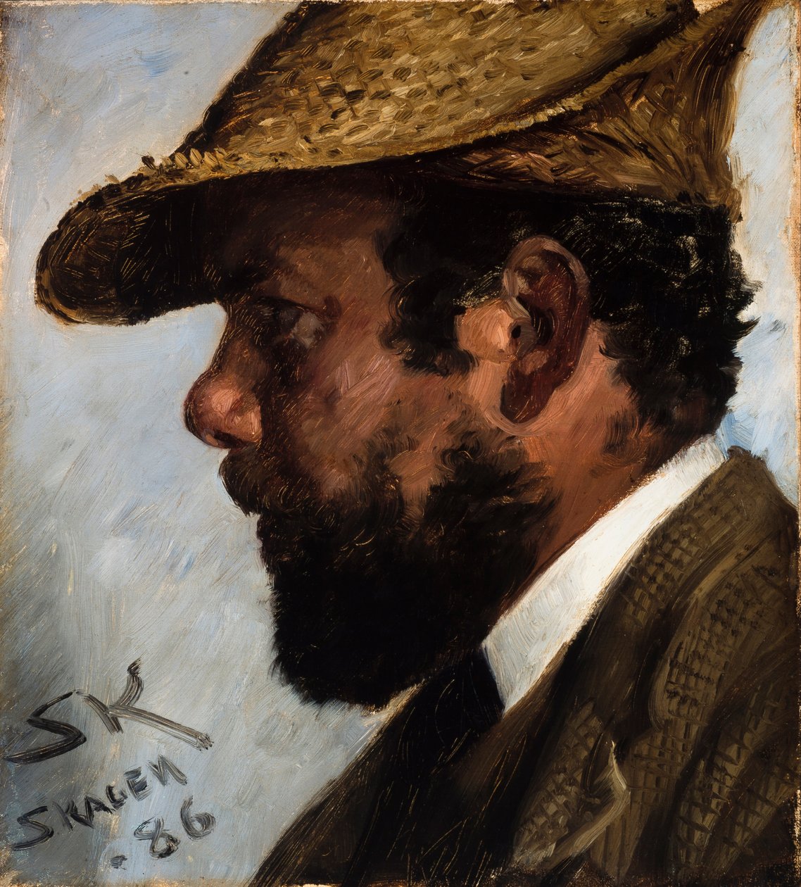 Adrian Stokes autorstwa Peder Severin Krøyer