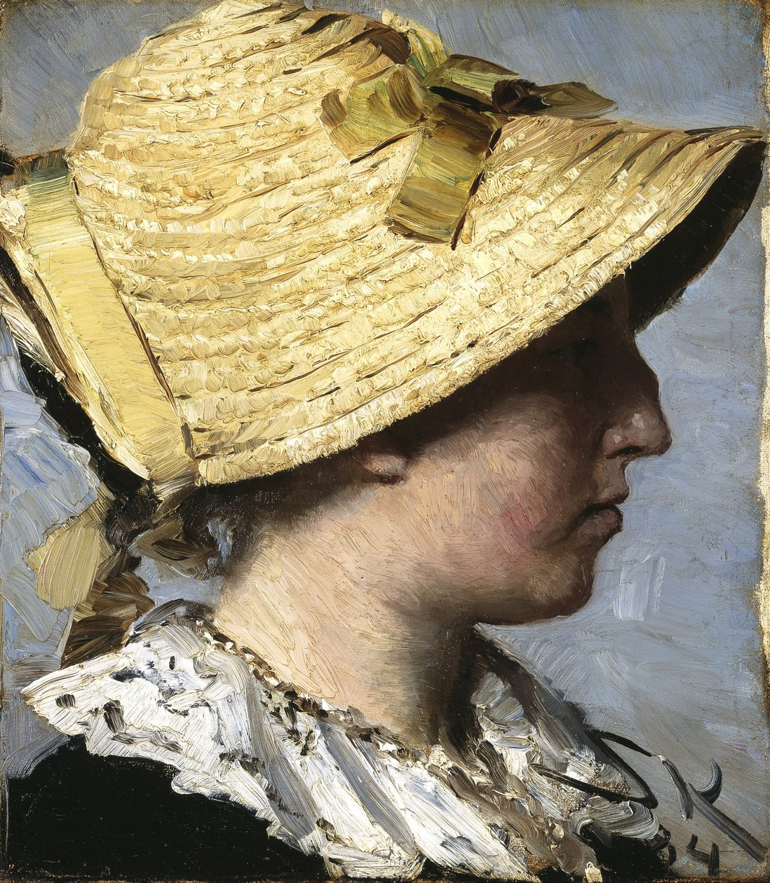 Anna Ancher autorstwa Peder Severin Krøyer