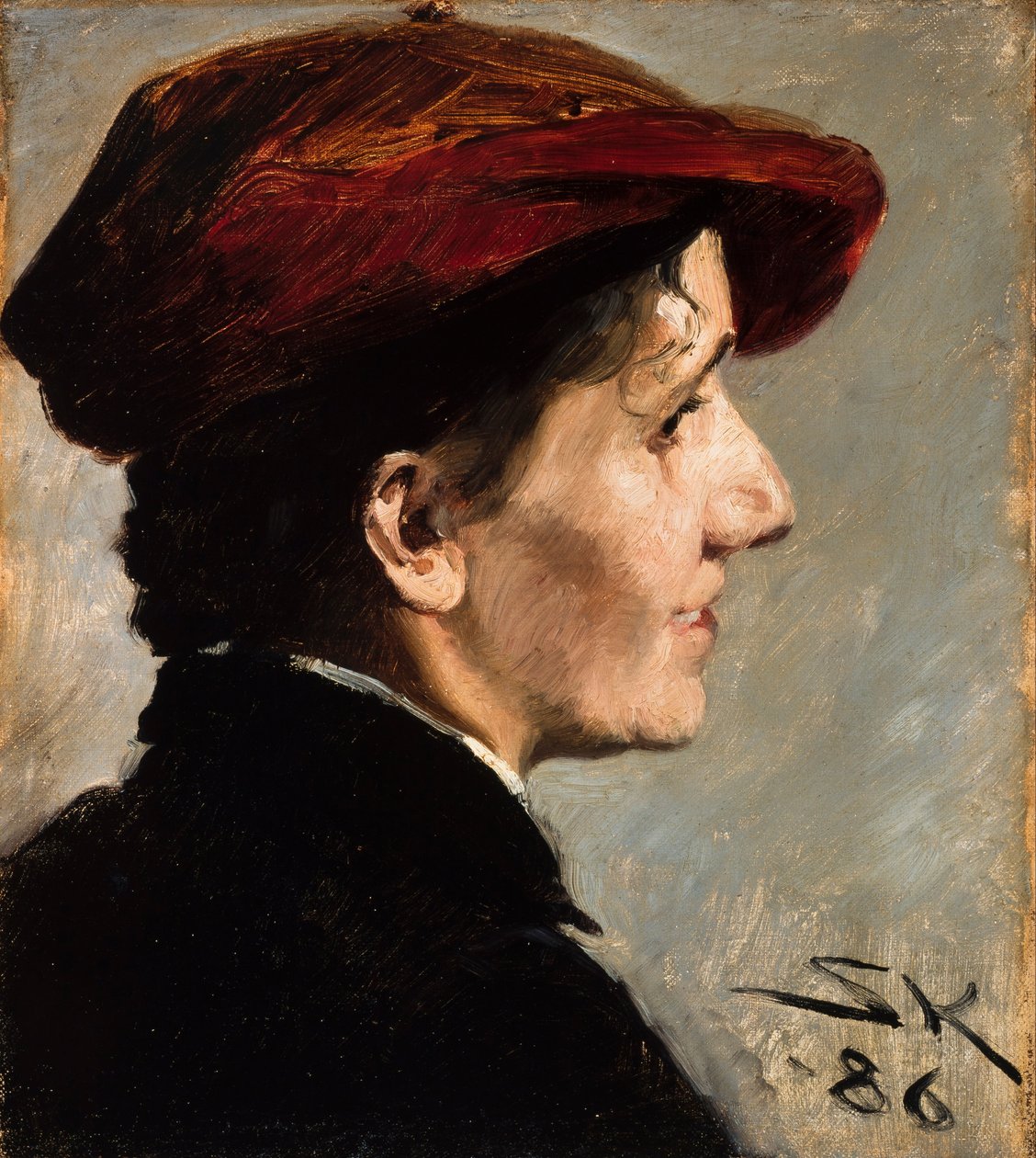 Marianne Stokes autorstwa Peder Severin Krøyer