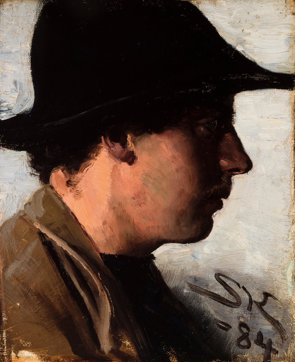 Oscar Björck autorstwa Peder Severin Krøyer