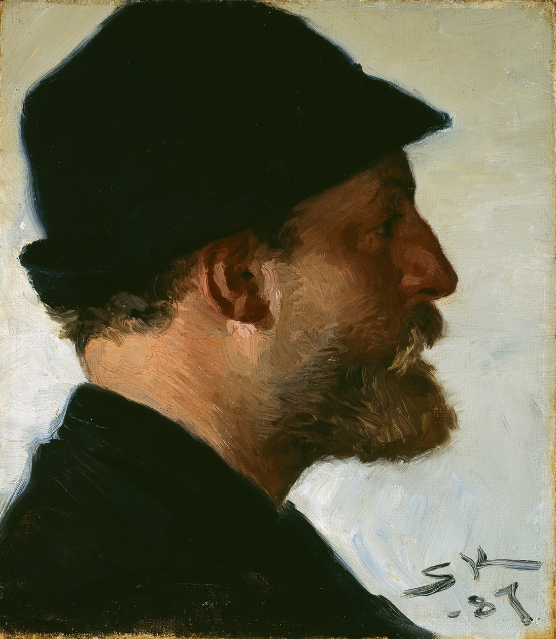 Viggo Johansen autorstwa Peder Severin Krøyer