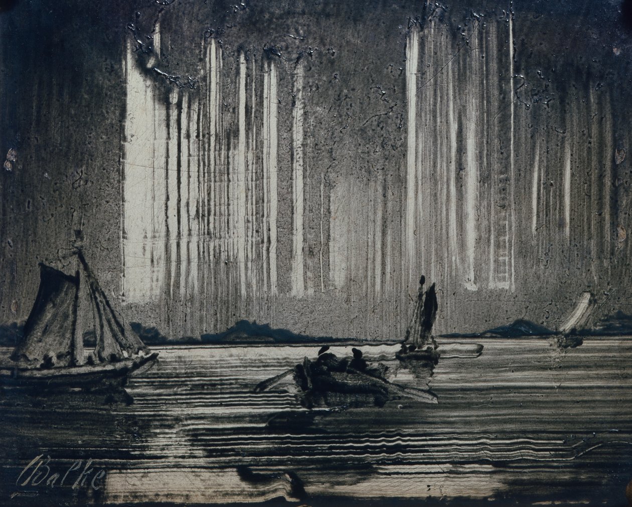 Północne światło autorstwa Peder Balke